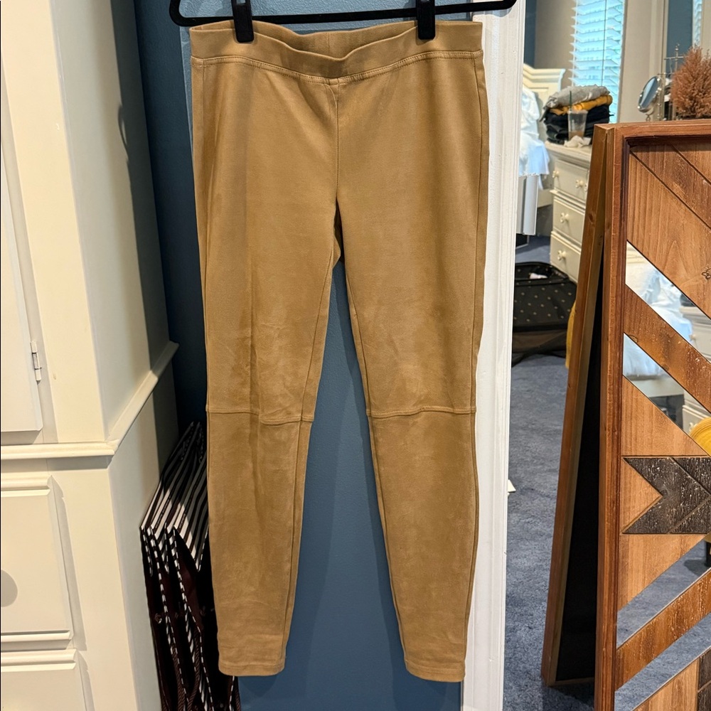 Suede Leggings